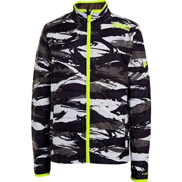New Under Armour Mountain Boy's Youth UA Storm ColdGear Infrared Hyland Jacket - Picture 1 of 6
